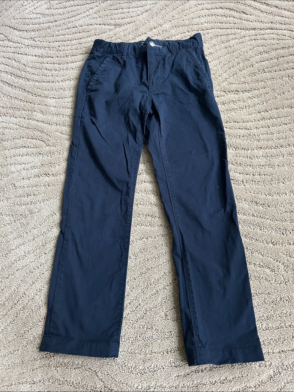 GAP Men's Navy Straight Chino Pants